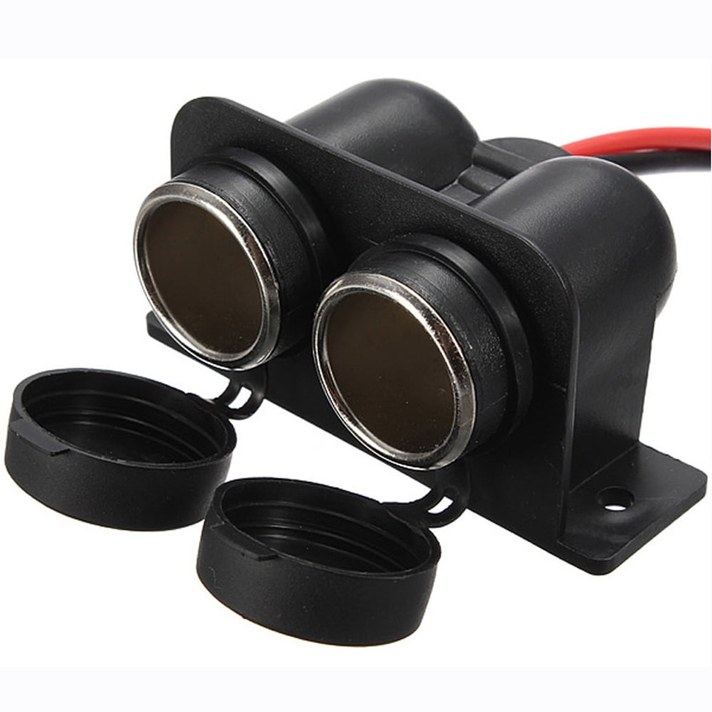 cigarette lighter double adapter