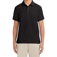 thumbnail image 1 of Polo IZOD para hombre de manga corta, negro, 36-37 US, 1 of 2
