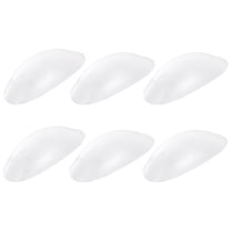 Silicone Shoulder Pads for Women, 3 Pairs Shoulder Pads for Women Clothing Costume Shoulder Pads, Transparent