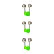 thumbnail image 5 of Wosthever Paquete de 10 campanas de pesca, indicador luminoso, luces nocturnas prácticas, Clip verde, juego de herramientas con Sensor de Type3 NO3, 5 of 6