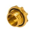 thumbnail image 5 of Gold Tone Aluminum Alloy Car Auto Gas Oil Filler Plug Cover Fuel Tank Caps for Subaru, 5 of 6