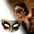 thumbnail image 1 of Huanglei Demi-Visage en Dentelle pour Mascarade, Beauté de Fête, Femme Portant, 1 of 5