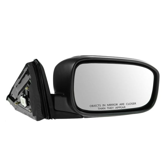 TRQ Mirror Power Heated Black Passenger Side RH for 03-07 Honda Accord Coupe MRA06288