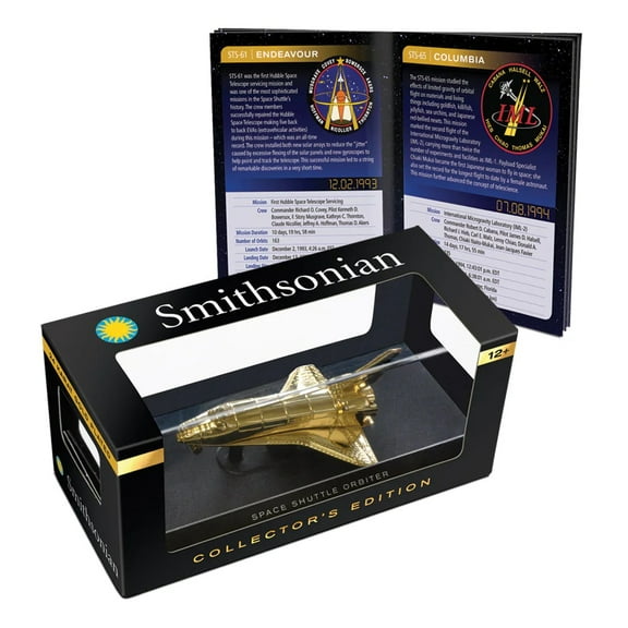 Smithsonian Gold Space Shuttle in Collector's Case Regular