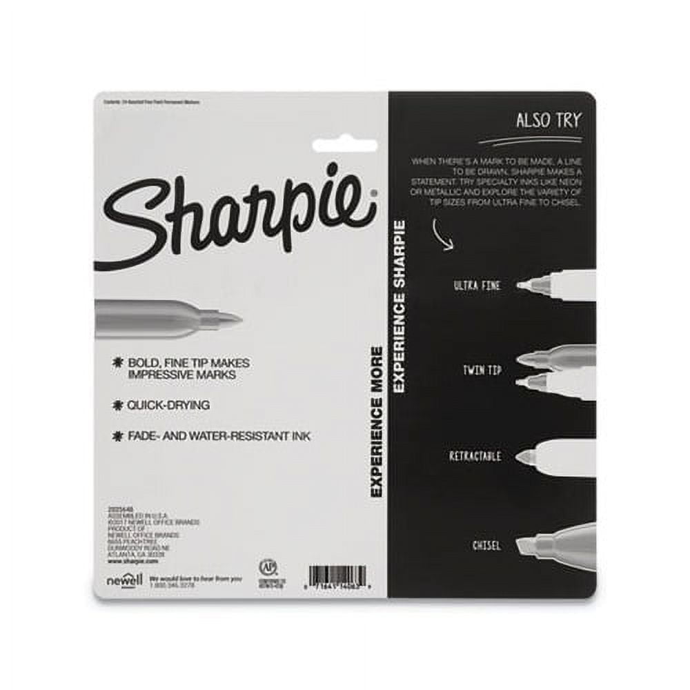 Sharpie Cosmic Colors Marker Sets, 24-Markers, Fine
