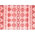 thumbnail image 1 of Ahgly Company Indoor Rectangle Abstract Red Modern Area Rugs, 8' x 12', 1 of 4