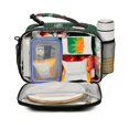thumbnail image 2 of FORMRS Student Lunch Bag Insulated Reusable Cooler Box with Zipper Pockets, Christmas Santa Hats, 2 of 9