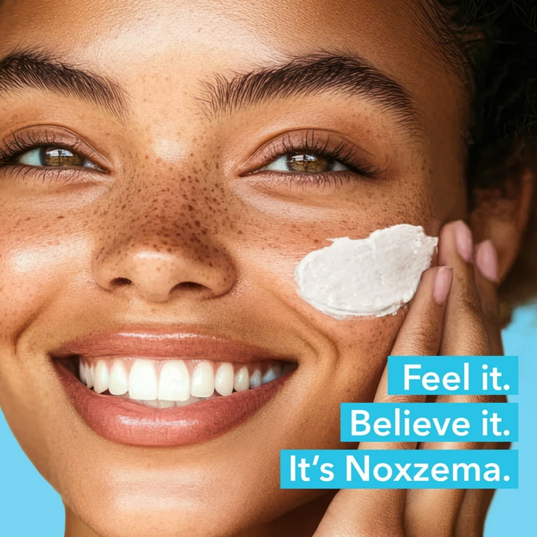 Noxzema Deep Moisturizing Facial Cleanser Cream, Daily Beauty Wash