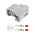thumbnail image 1 of Ofertas únicas 1 Juego de 2 pines No.9098011875 Kit de clip de enchufe adaptador de conector de inyector de combustible para automóvil Reemplazo para Toyota, 1 of 1