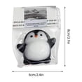 thumbnail image 2 of Penguin Squishy Fidget Stress Balls for Adults and Kids Squeeze Stress Ball Sensory Fidget Toys Soft Fake Penguin Stress Relief Gifts Party Favors Autism Sensory Toys Autistic Children ADHD Focus, 2 of 6