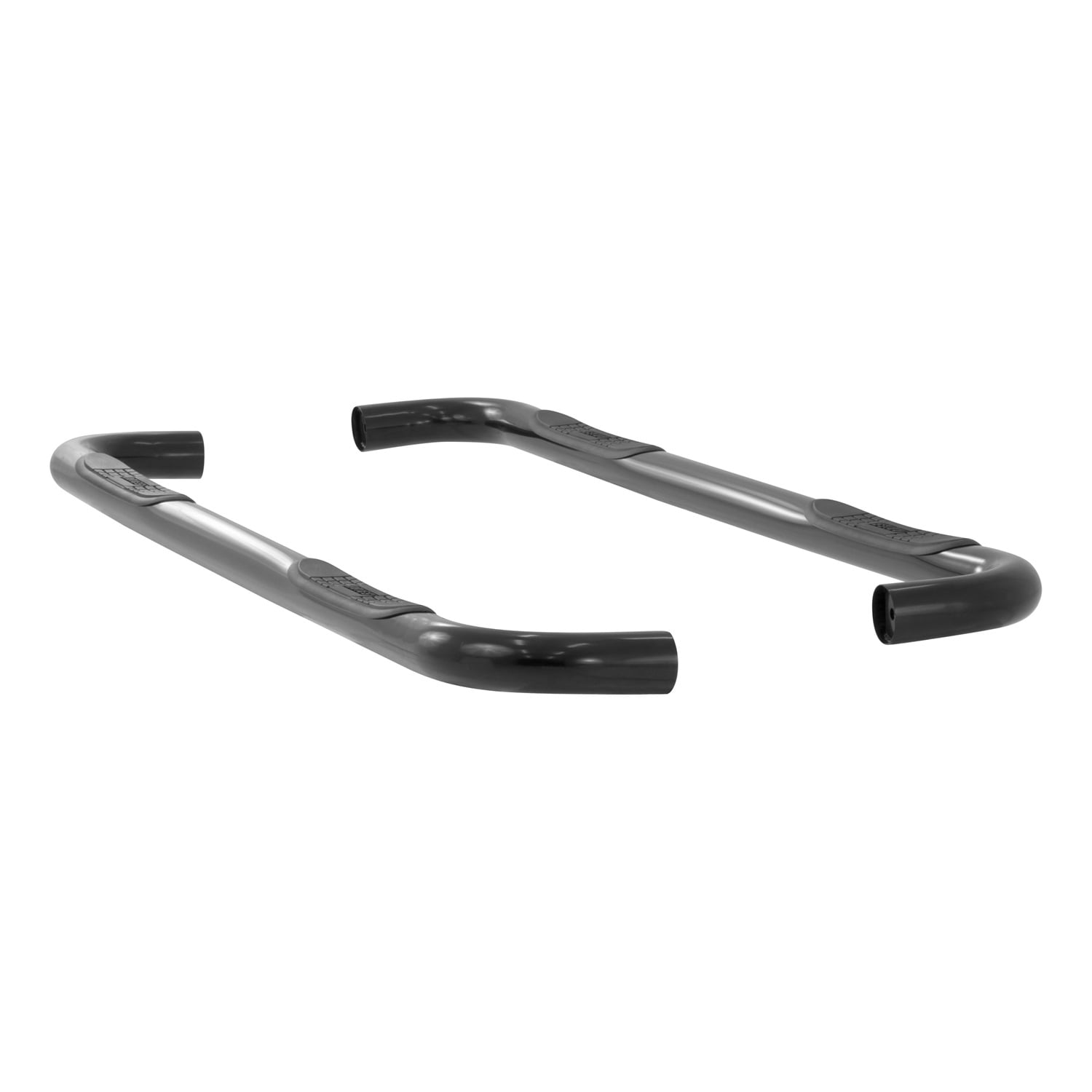 ARIES 3" Round Side Bars Fits select: 2001-2014 CHEVROLET SILVERADO, 2001-2014 GMC SIERRA