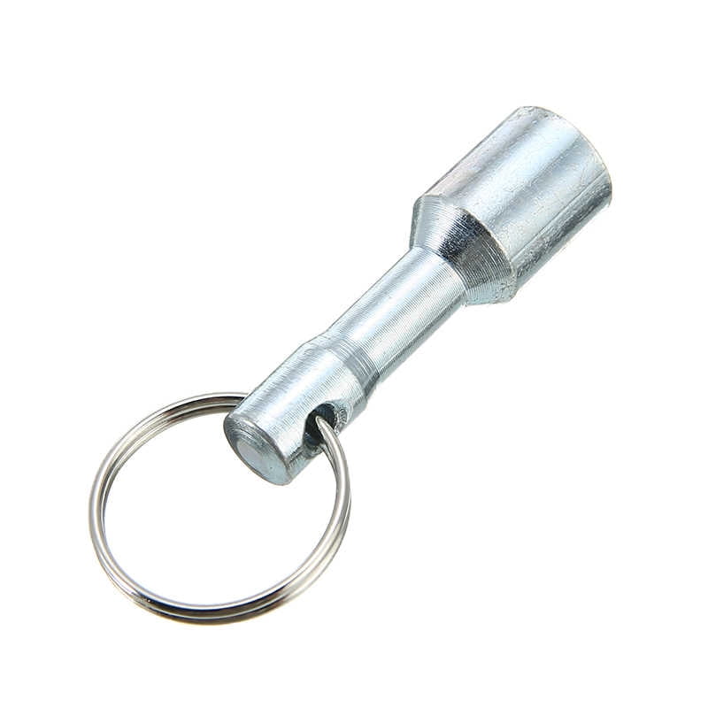 Super strong metal neodymium magnet keychain split ring pocket keyring holdB xk 