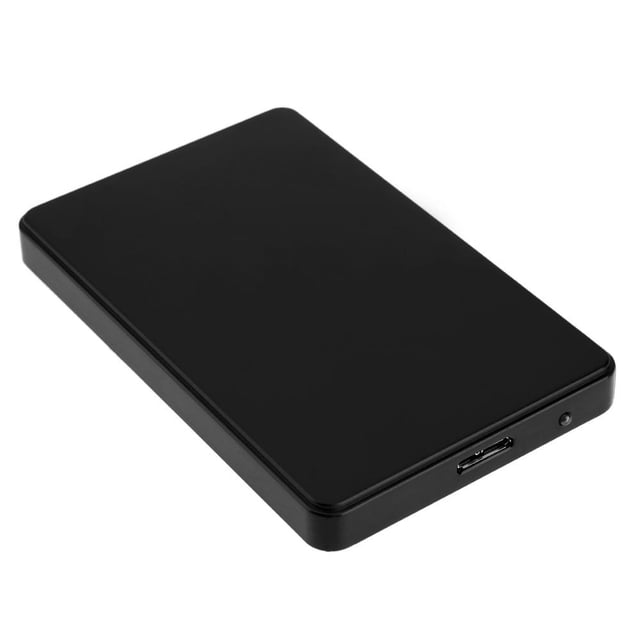 Caja SATA USB 3.0 de 2,5 pulgadas Estuche de disco duro portátil Caja de disco duro de almacenamiento externo de 3 TB Cable USB para Vista/MAC2.0 FLhrweasw El nuevo