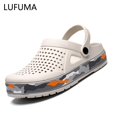 thumbnail image 2 of Gran oferta, zuecos de marca, sandalias para Hombre, Zapatos informales, sandalias ligeras de EVA, Zapatos coloridos Unisex para verano, Zapatos de playa para Hombre Deng Xun unisex, 2 of 2