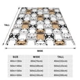 thumbnail image 3 of Pofeuu French Bulldog 2 Print Ultra-Soft Micro Fleece Blanket,for Bed Or Sofa,All Season Throw Blankets Flannel Blanket-60"x50", 3 of 7