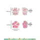 thumbnail image 3 of Pendientes de tuerca Disney Stitch Angel para mujer Lilo & Stitch, 3 of 5