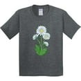 thumbnail image 3 of Inktastic Daisy Flower Youth T-Shirt, 3 of 5