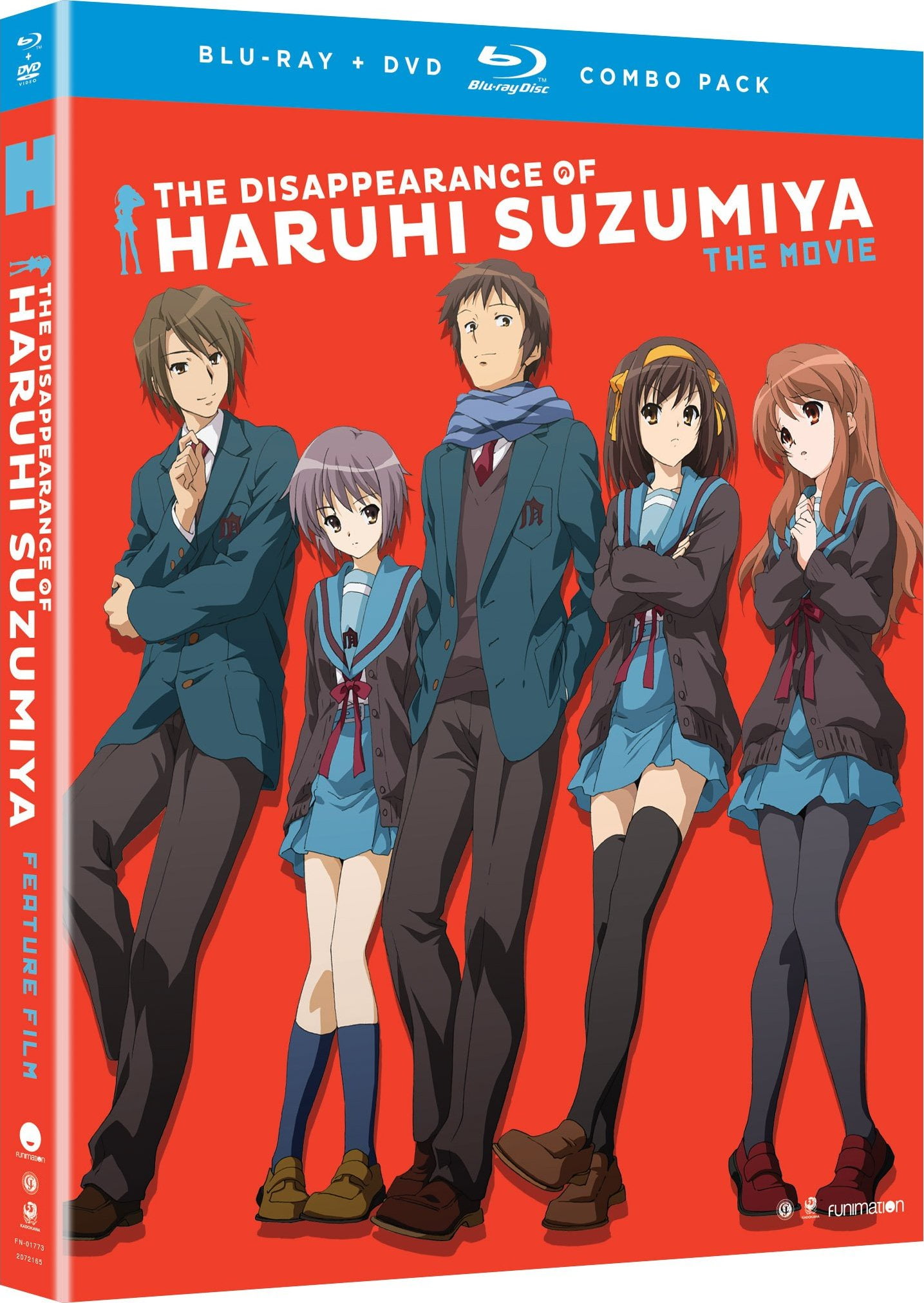 New The Disappearance of Haruhi Suzumiya: The Movie (Blu-ray + DVD