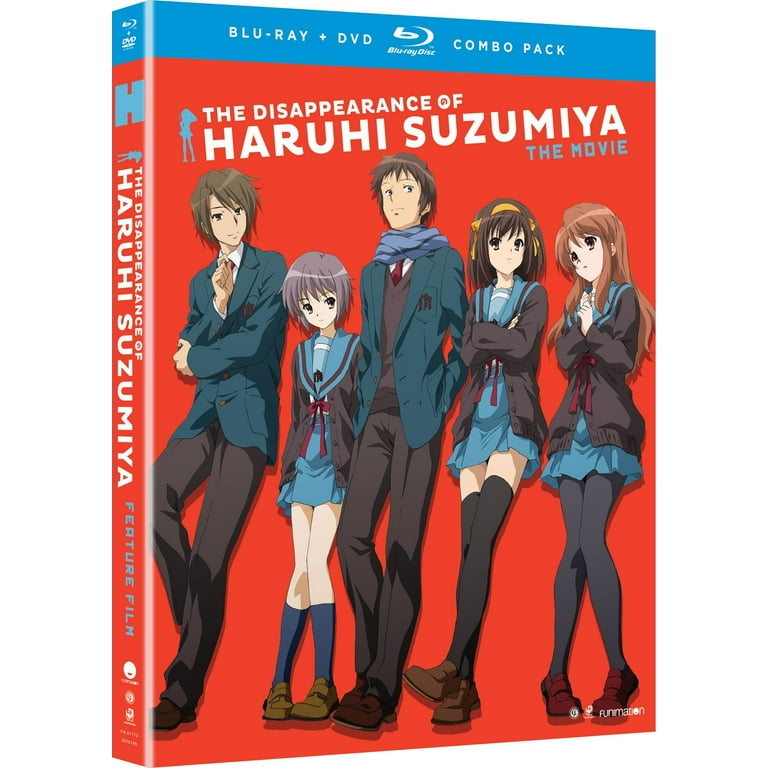New The Disappearance of Haruhi Suzumiya: The Movie (Blu-ray + DVD