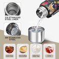 thumbnail image 3 of 20 Oz Shiba Inu and Flowers Coffee Tumbler Double Wall Insulated Stainless Steel Water Bottle | Metal Reusable Thermoses Flask with Cup Cap | Leak & Sweat Proof with Anti-Dust Lid, 3 of 7