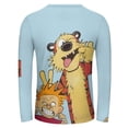 thumbnail image 3 of Calvin And Hobbes Mens T-Shirts Long Sleeve Printed Shirt Soft Casual Tee Top Fashion Lightweight Blouse 3XL, 3 of 6