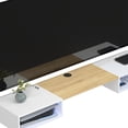 thumbnail image 3 of Mueble Flotante Para Tv Minimalista Hasta 80 Pulgadas Moru Belto Blanco | 172x40cm| Mueble Para Tv Moderno, 3 of 9