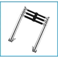 thumbnail image 2 of 3 Step Telescoping Swim Marine Boat Ladder Stainless with Built in Handle ,Termination Devices, 2 of 6