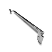 Gordon Glass® Brushed Nickel 25 in Towel Bar Kit for Frameless Sliding Shower Doors Fits 5/32, 3/16, and 1/4 inch thick glass