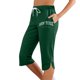 thumbnail image 1 of Pantalones deportivos de mujer, cintura media, elástica, poliéster y spandex, estilo informal y estilizado, tallas S-XXL, 1 of 3