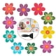 thumbnail image 4 of ¡10 piezas de pegatinas de flores coloridas para el baño! Seguro, divertido y decoración antideslizante del baño!, 4 of 10