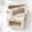 Black-Medium - 2 Pack, variant on Medium Fabric Storb- Closet Shorganizer With Open Window 2 Pack Baskets For Shelves Stackable Decorative Boxes Home Dorm Black 13.7" X 9.8"
