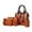 Brown BW, variant on Latrodar Fashion Upgrade Wallet Tote Bag Shoulder Bag Top Handle Satchel Purse Set 4pcs Valentines Day Gifts for Women