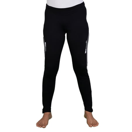 Women Elite Design Fall Winter Thermal Running Tights Long Pants With Ankle Zipper and Reflective