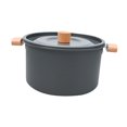 thumbnail image 4 of Olla para acampar Olla de aleación de aluminio para trabajo pesado Olla grande para hervir Olla para cocinar Olla para sopa para cocina 4L Macarena olla de cocina, 4 of 8