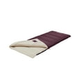 thumbnail image 3 of Coleman Autumn Glen 50-Degree Sleeping Bag, Maroon, 3 of 4