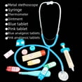 thumbnail image 4 of Stéthoscope Médical pour Enfants - Tête en Métal Rouge (Diamètre de 4,5 cm) / Design Réaliste pour Jeu Interactif, Matériaux Sûrs, Jouet Éducatif pour 4 à 6 Ans / Développe l'Intelligence Émotionnelle et la Motricité, 4 of 6