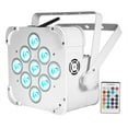 thumbnail image 3 of (8) Rockville BEST PAR 60 White Rechargeable Wireless Wash Lights+Facade+Control, 3 of 11
