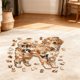 thumbnail image 4 of Rompecabezas interactivo de madera con almacenamiento, actividad mental para cachorros y adultos, 4 of 4