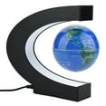 thumbnail image 4 of Floating World Map Globe, Floating Globe  Levitation Rotating Globe With Colorful LED Light US Plug Blue, 4 of 8