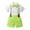 Green, variant on Utoimkio Baby Boy Formal Short Sets Toddler Summer Gentleman Outfit Kid Short Sleeve Bowtie Shirt Suspender Shorts Suit Two Piece Set