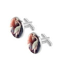 thumbnail image 2 of Swan Elegant Cufflink Sets for Formal Attire, Made of Stainless Steel, for Special Occasions, 2 of 6
