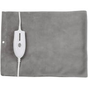 Veridian Deluxe Heating Pad with Moist/Dry Heat Therapy, Gray