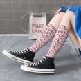 thumbnail image 5 of Pofeuu Cute Fox Pink Tree Print Stockings, Adult Running Hiking Socks for Youth and Adult, 5 of 6