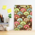thumbnail image 5 of FMSHPON Cute Donut Food Clipboard Hardboard Wood Nursing Clip Board and Pull for Standard A4 Letter 13x9 inches, 5 of 7
