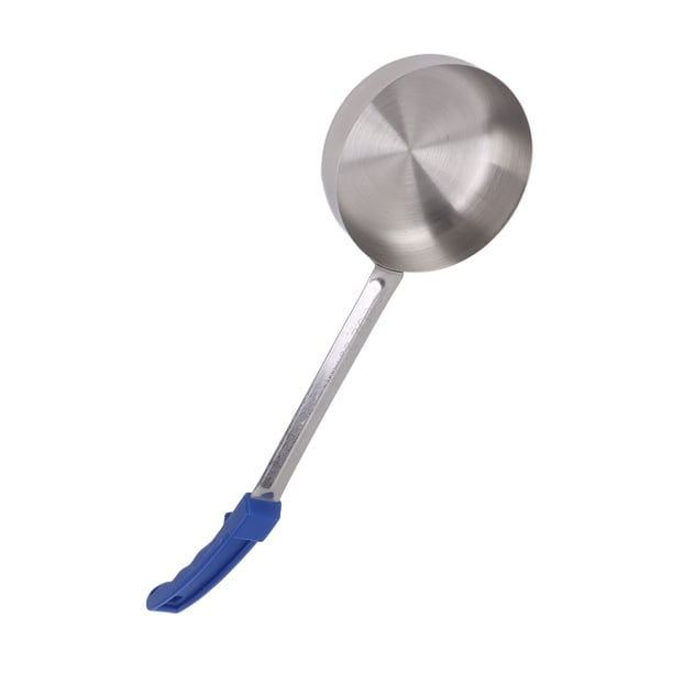 Cuchara de Cocina de Fondo Plano con de Goma Cucharón de Salsa para Untar Pizza Cuchara de Sopa Medidora de Acero Inoxidable para Cocinar ANGGREK Otros
