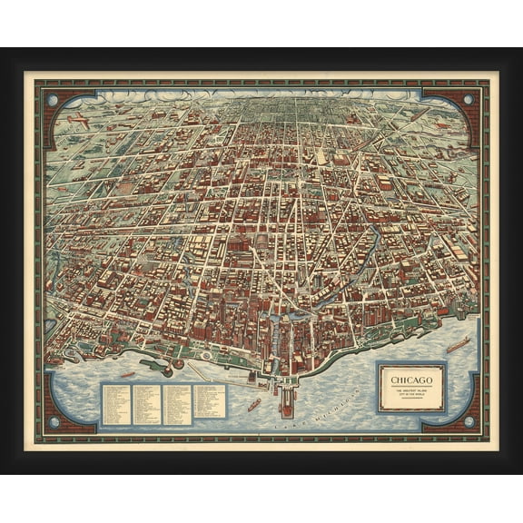 PTM Images,Chicago Map