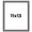 Kingsley Pewter, variant on 11x13 Frame Silver Whitewashed Wood Grain Solid Wood Shadow Box | 0.75 Inch Moulding Width | 0.75