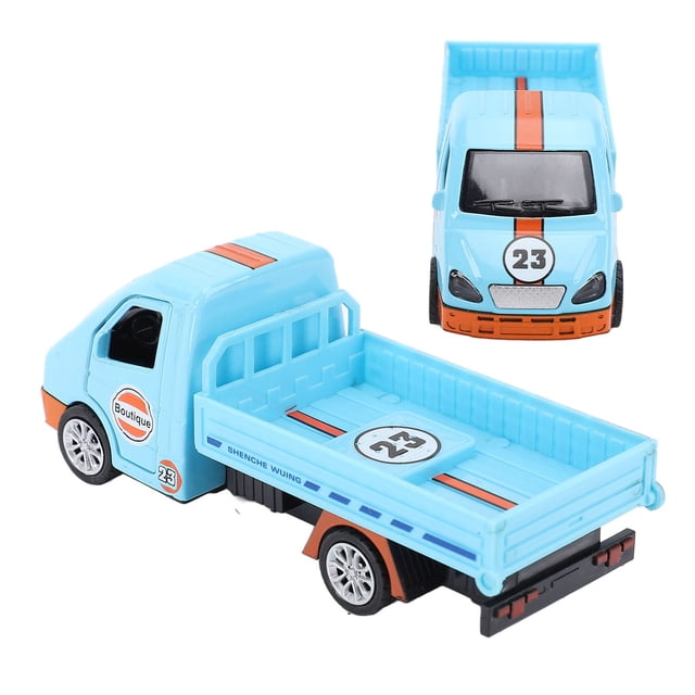 Modèle de Camion en Alliage 1:32, Camion Moulé sous Pression Réaliste, Décoration de Gâteau, Jeu de Rôle, Camion de Jeu Imaginatif avec Action de Rétrofriction pour Garçons