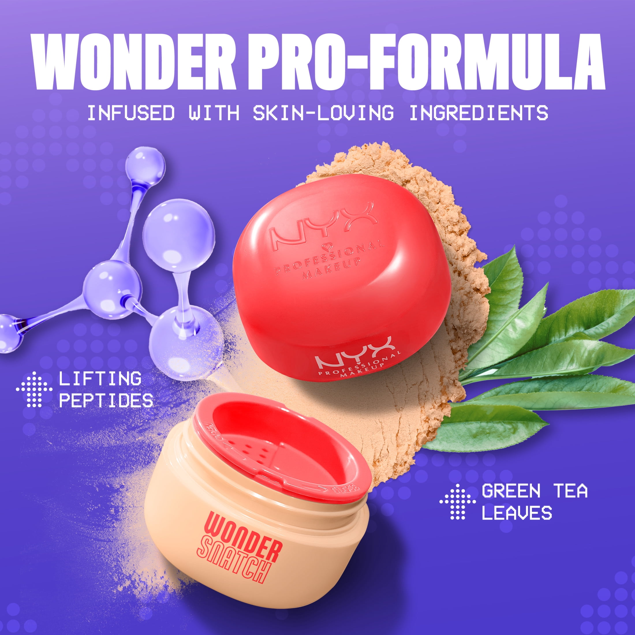 NYX Professional Makeup Wonder Snatch Translucent Setting Powder, Peach Posse 03