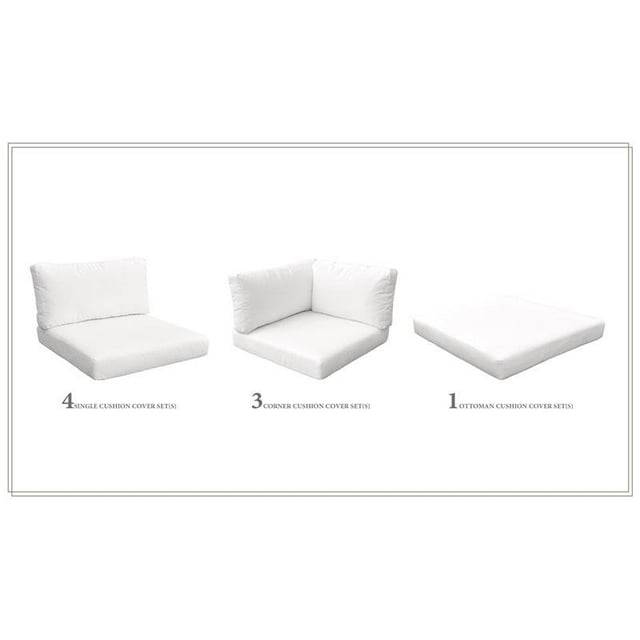 Ensemble Coussin pour BELLE-09b en Voile Blanche